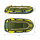 Inflatable Raft Boat Set with Pump and Oars